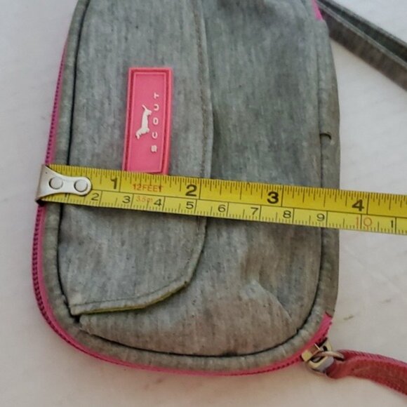 Scout Wallet Wristlet Clutch Bag Gray Pink Green Water Resistant WOMEN'S WOMAN'S - Picture 13 of 15